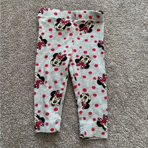 Minnie Mouse Leggings Size 12 M